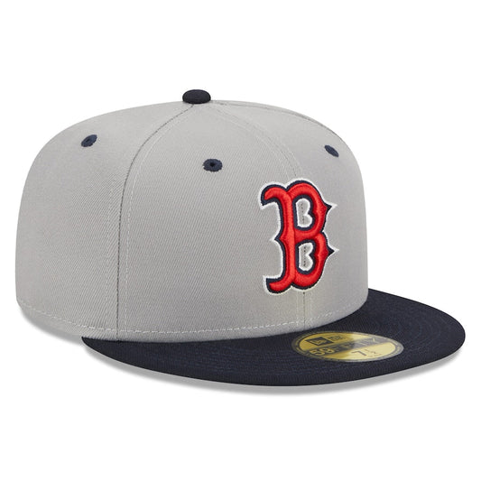 New era gray Boston series