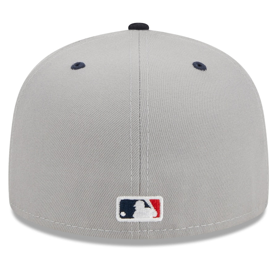 New era gray Boston series