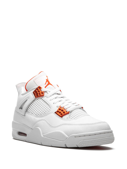 Air Jordan 4 Retro "Metallic Pack - Orange" sneakers