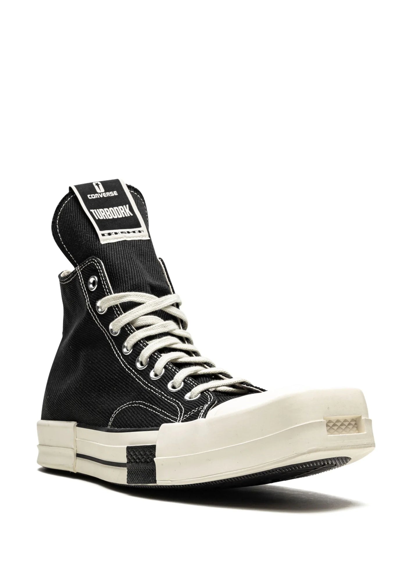 Converse x Rick Ownes TURBODRK Chuck 70 "Black/Egret/White" sneakers