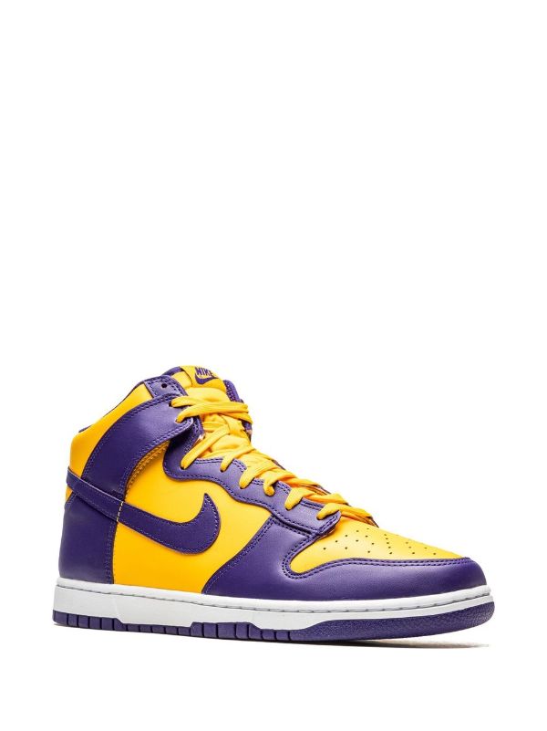 Nike Dunk High Retro "Lakers" sneakers