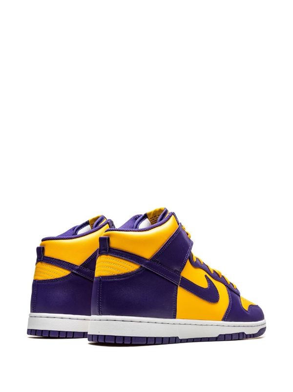 Nike Dunk High Retro "Lakers" sneakers