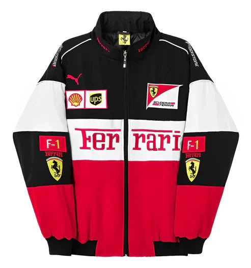 Ferrari F1 Racing Jacket - White