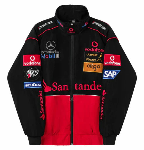 Mercedes F1 Racing Jacket - Red