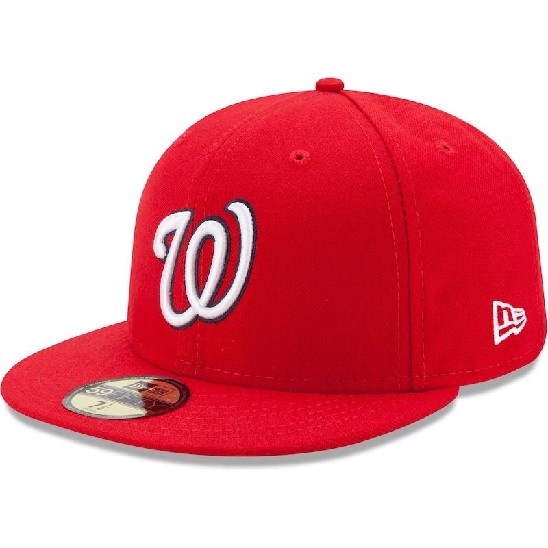 Red Washington nationals fitted