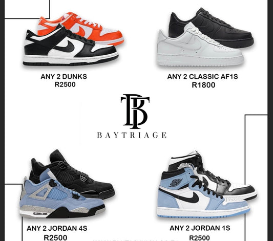 Air Jordan 1s & Jordan retro 4s