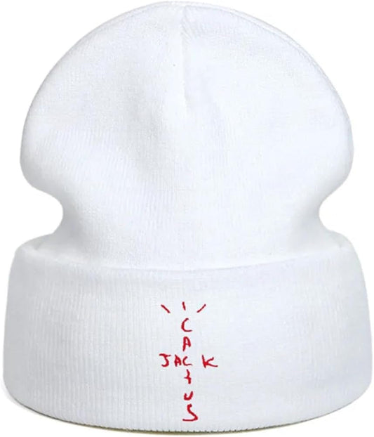 Cactus jack beanie white