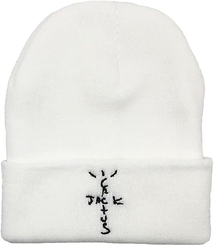 Cactus jack beanie white