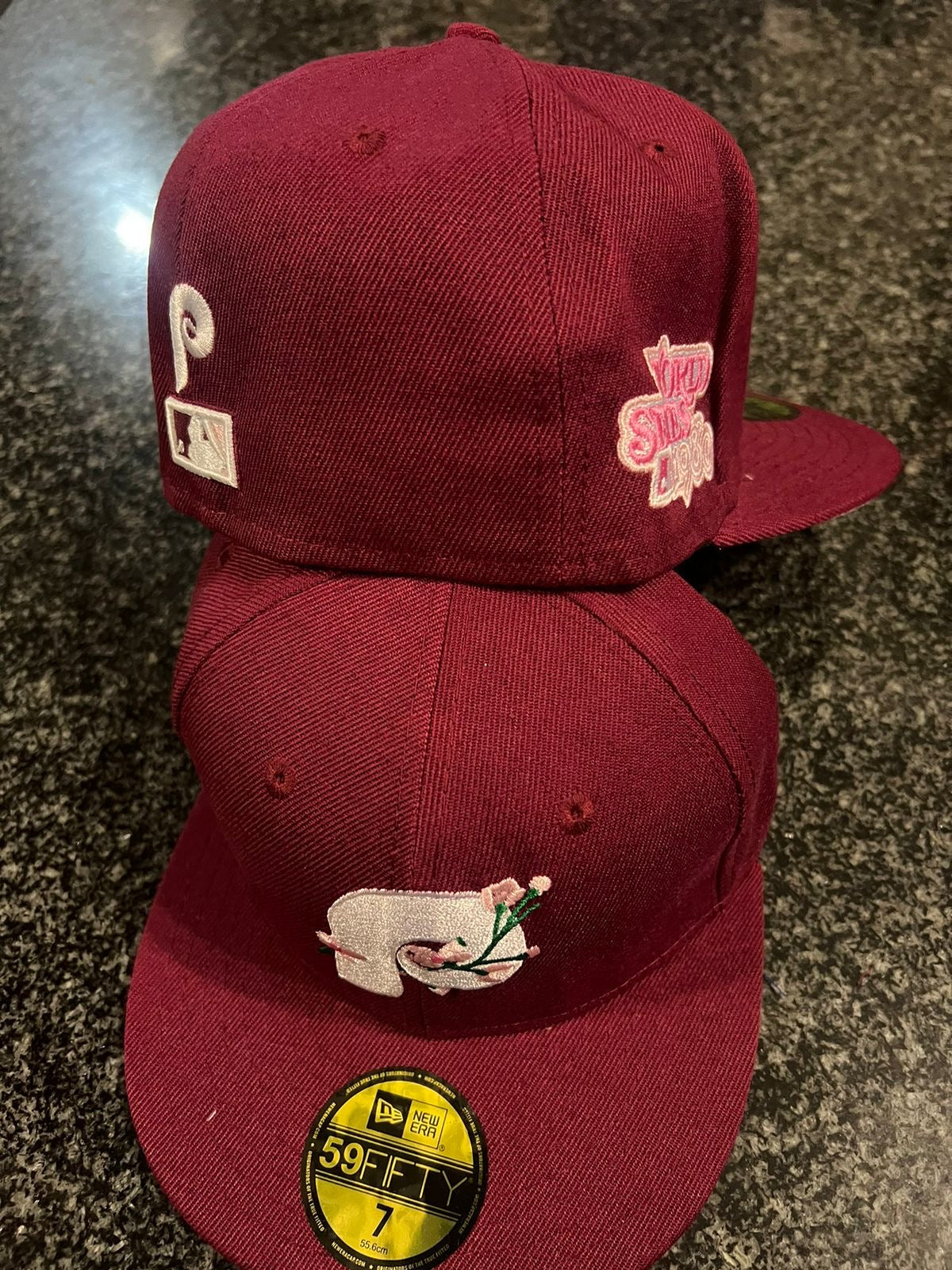 PHILADELPHIA PHILLIES SIDE PATCH BLOOM 1980 WORLD SERIES PATCH FITTED HAT [LIMITED STOCK]