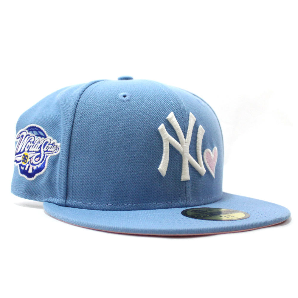 LOVE NEW YORK YANKEES 1998 WORLD SERIES NEW ERA 59FIFTY FITTED HAT