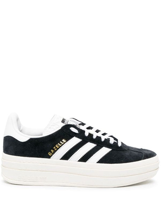 Adidas Gazelle black/white Bold platform