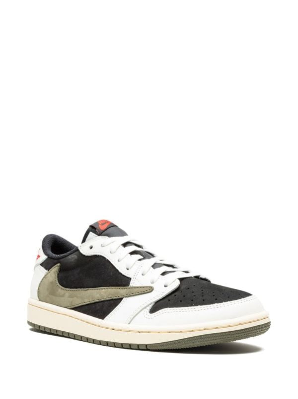 Travis Scott Air Jordan 1 Low OG "Olive" sneakers