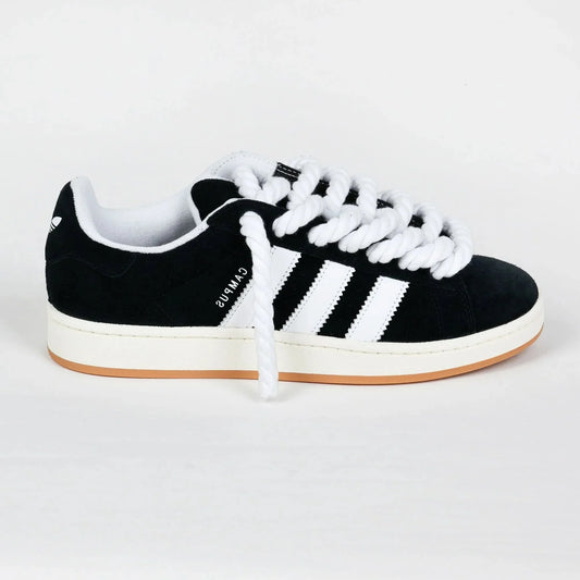 Adidas Originals Junior Campus 00S Black with rope laces  Sneaker