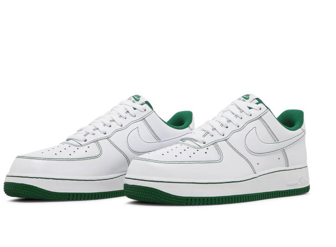 Air force 1s green outline