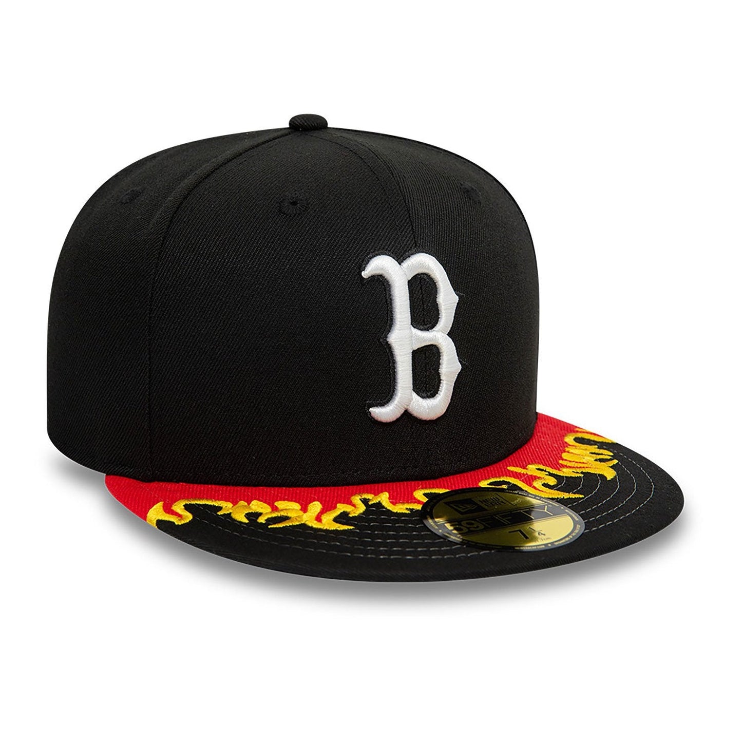 MLB flame visor Boston Red sox