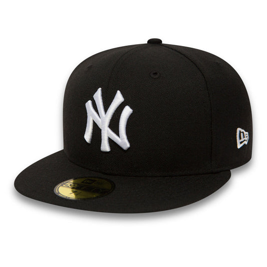 New York Yankees 59FIFTY MLB Basic Black/White Cap