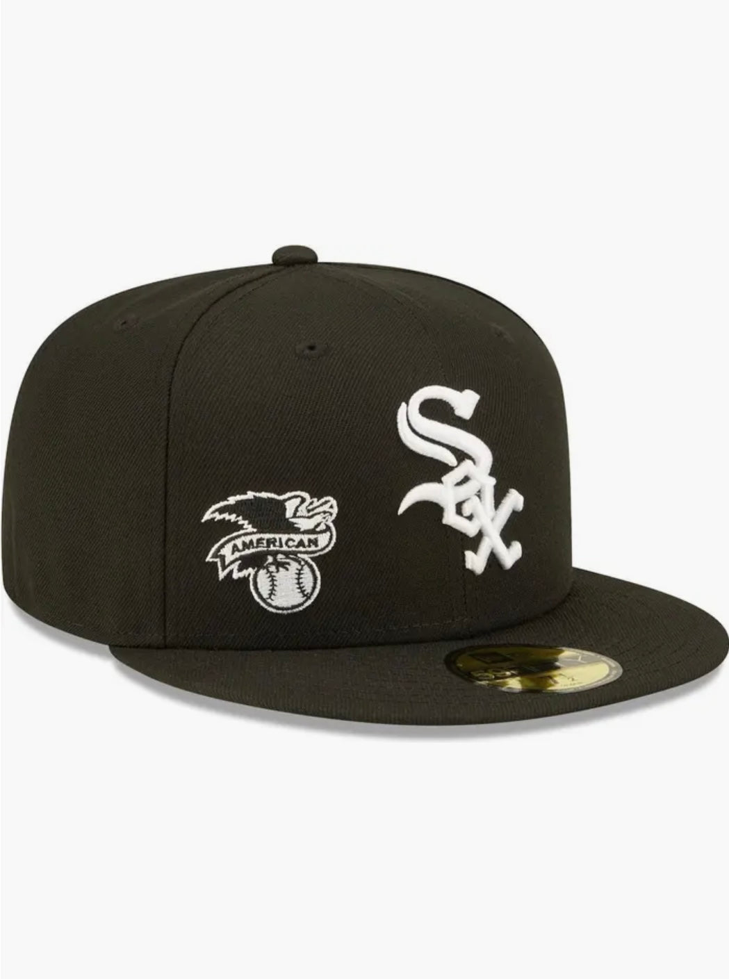 New Era Black Chicago White Sox Identity 59FIFTY Fitted Hat