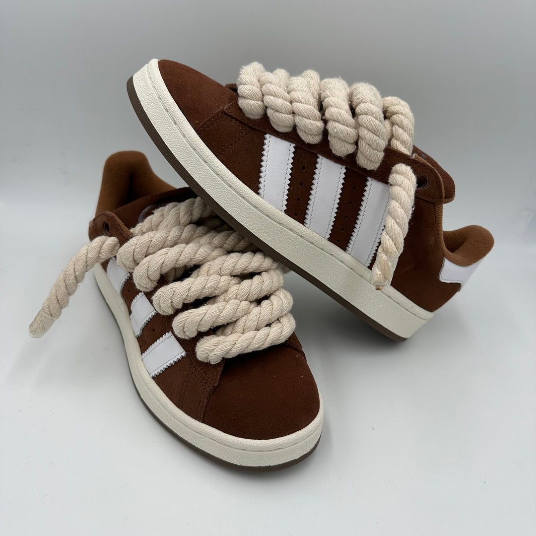 Adidas Originals Junior Campus 00S Brown with rope laces  Sneaker