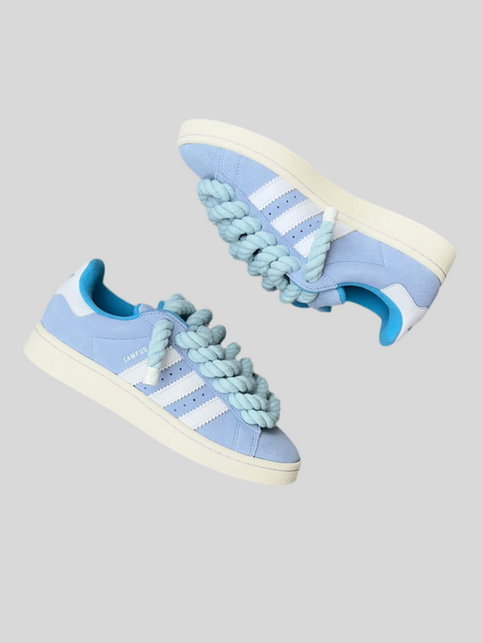 Baby Blue ADIDAS CAMPUS X ROPE LACES