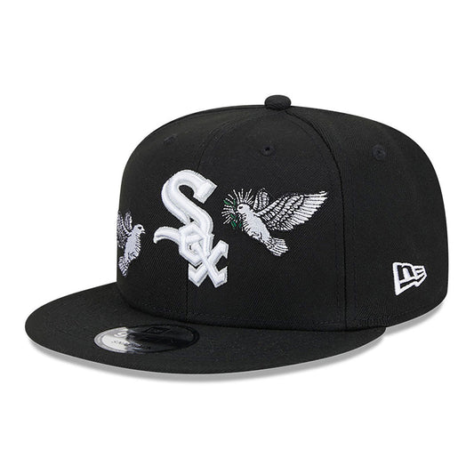 Los Angeles Dodgers 9FIFTY Peace Black Cap