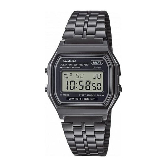 Casio watch metallic black