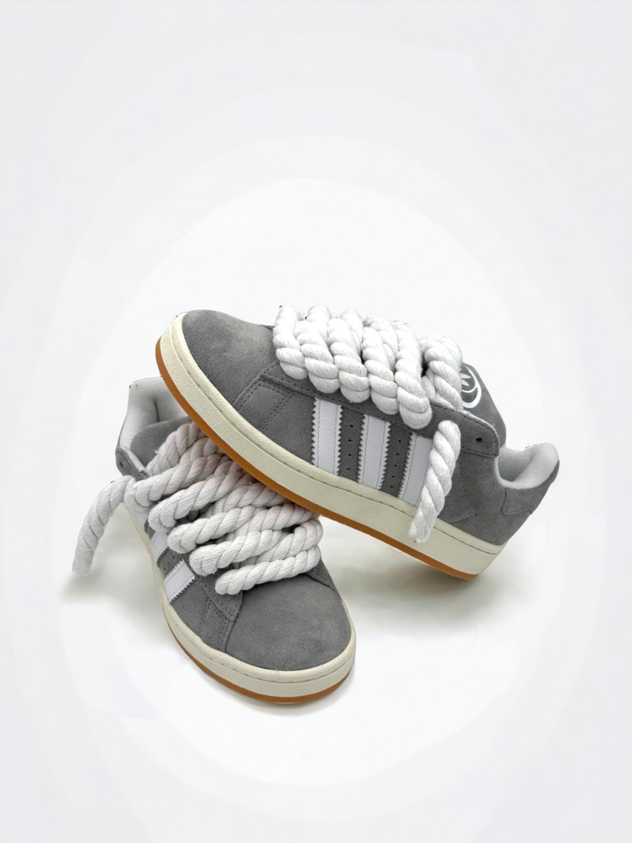 Adidas Originals Junior Campus 00S Grey with rope laces  Sneaker