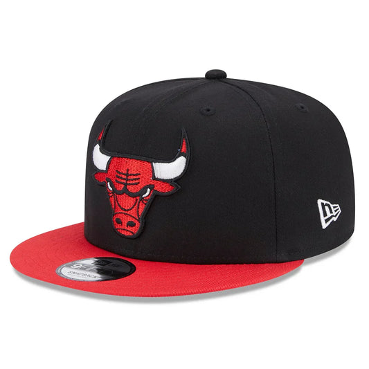 Chicago Bulls 9FIFTY Contrast Side Patch Black/Red Cap