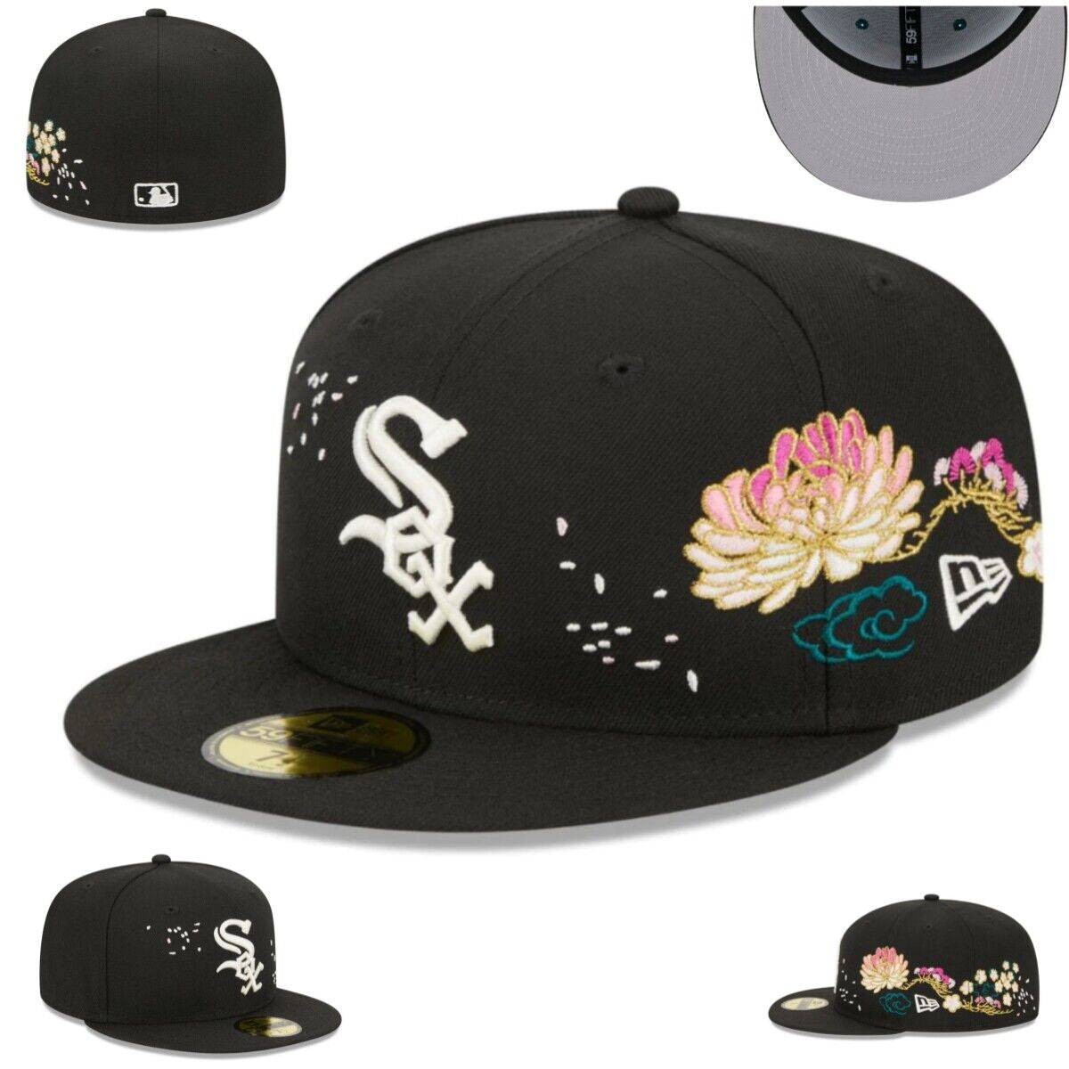 Chicago White Sox Cherry Blossom 59FIFTY Fitted Hat