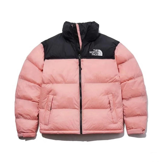 North Face puffer jacket pink