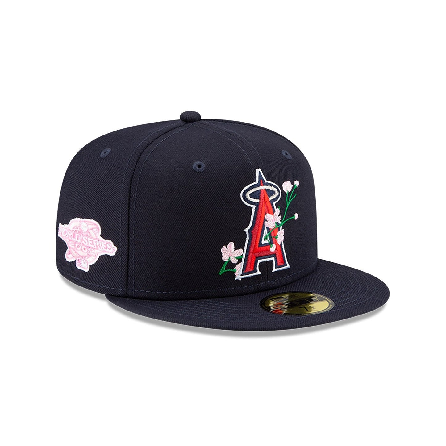 LA Angels Side Patch Bloom Navy 59FIFTY