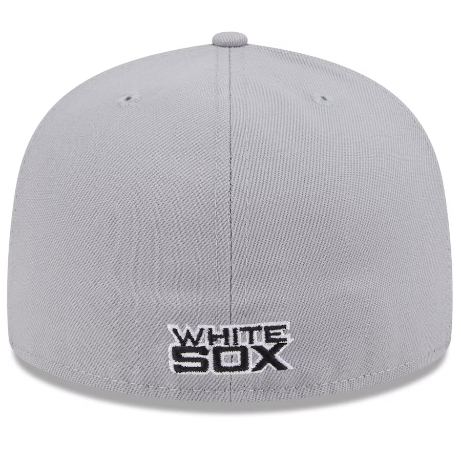 Chicago White Sox New Era Gameday Sideswipe 59FIFTY Fitted Hat - Black/Gray