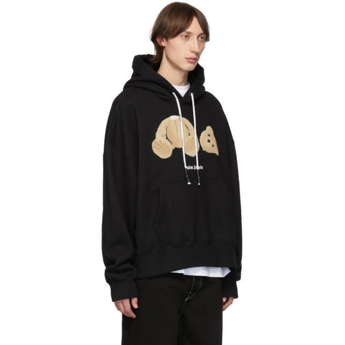 Palm Angels Black Kill The Bear Hoodie