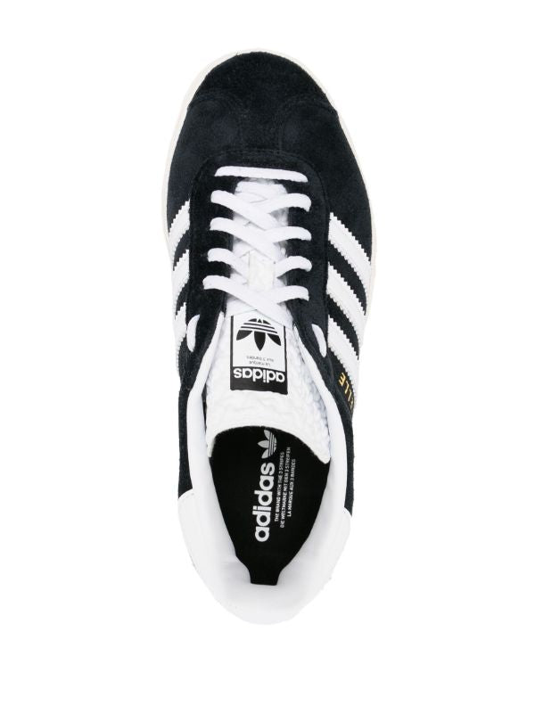 Adidas Gazelle black/white Bold platform