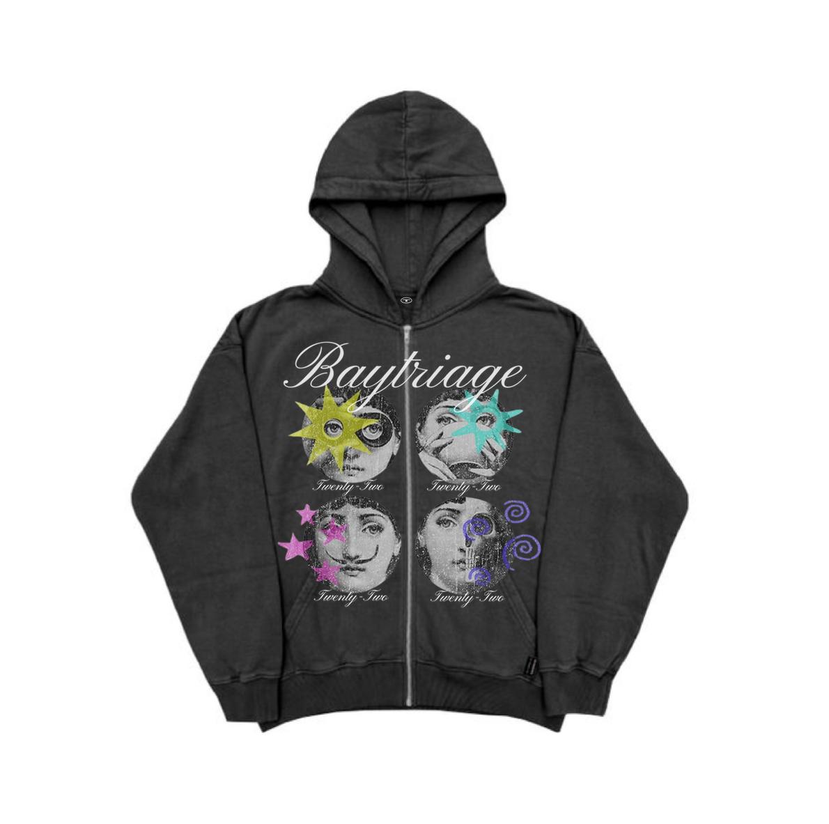 BAYTRIAGE ZIP-UP HOODIE