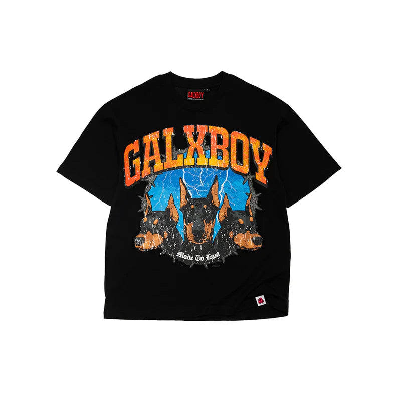 GALXBOY UNDERDOG T-SHIRT 'BLACK'